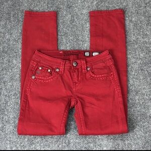 Miss Me Red Women’s Skinny Jeans